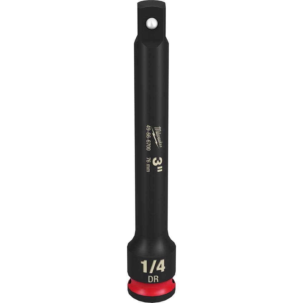 SHOCKWAVE Impact Duty™ Socket Extensions - Drive 1/4" - Length 3"