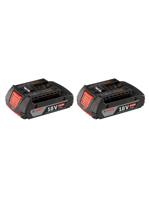 18V Lithium-Ion SlimPack Battery (2.0Ah) - 2 Pack