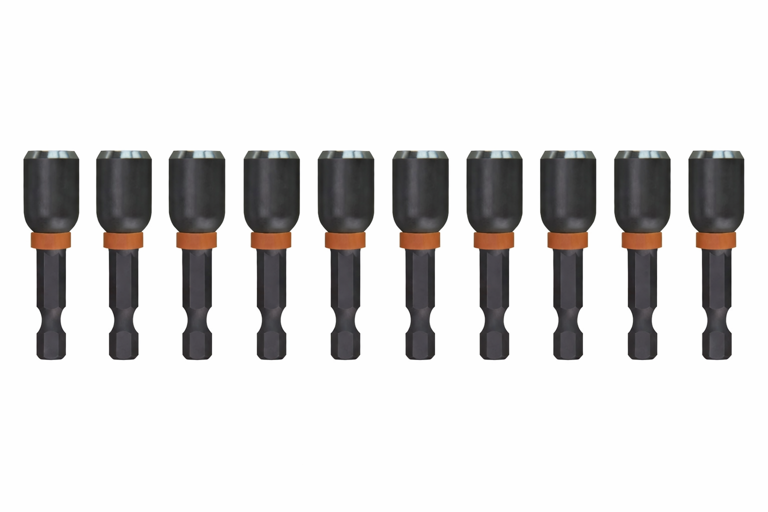SHOCKWAVE 1-7/8 in. Magnetic Nut Driver 7/16 in. - 10 PACK