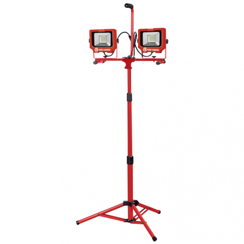 6000 LUMEN TWIN LED WORK LIGHT TRIPOD