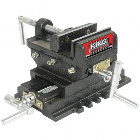 KING 5" CROSS-SLIDE VISE