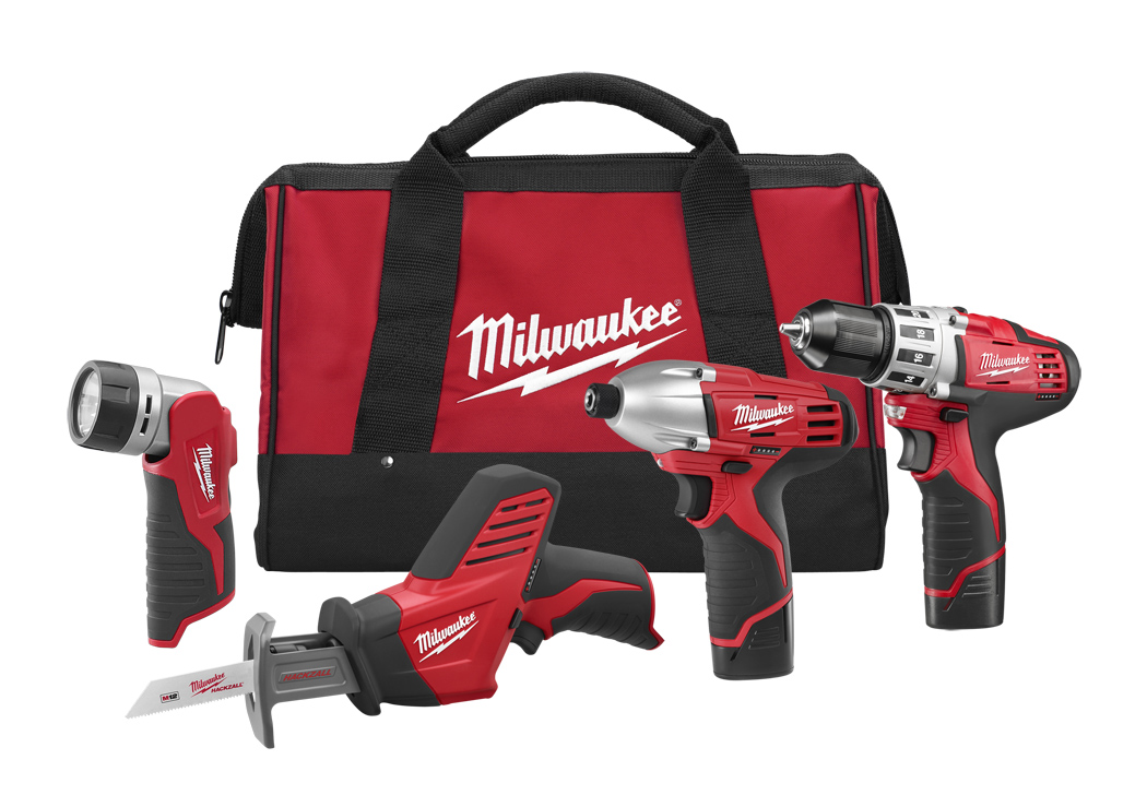 M12 12 Volt Lithium-Ion Cordless 3-Tool Combo Kit