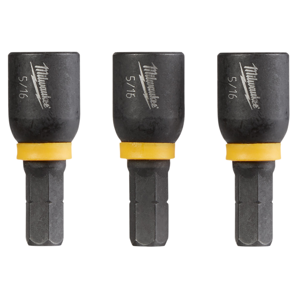 SHOCKWAVE 5/16 in. Insert Nut Driver  - 3 Pack