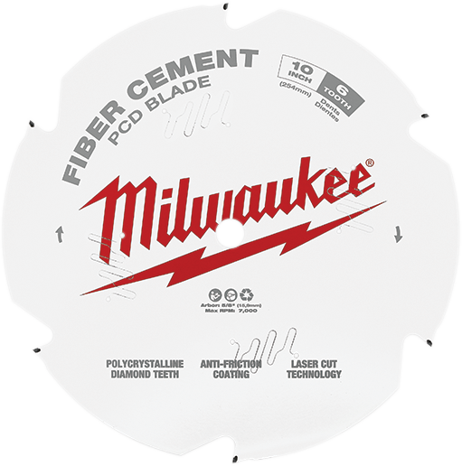 10" PCD/Fiber Cement Circular Saw Blade
