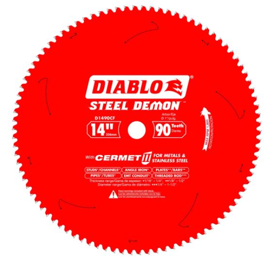 14" X 90T Ferrous Metal Including Stainless Steel