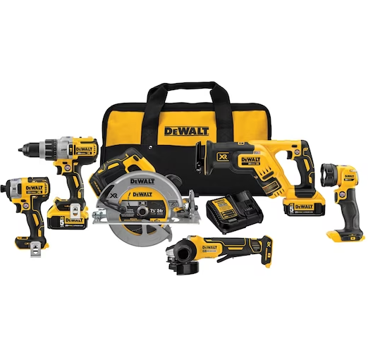 20V MAX* XR® 6-TOOL COMBO KIT