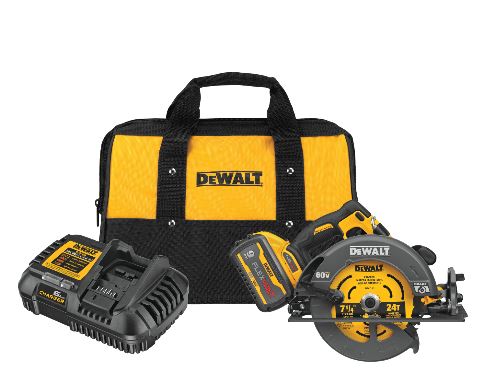 FLEXVOLT® 60V MAX* BRUSHLESS 7-1/4 IN. CORDLESS CIRCULAR SAW WITH BRAKE KIT