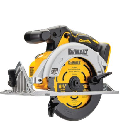 20V MAX* 6-1/2 IN. BRUSHLESS CORDLESS CIRCULAR SAW (TOOL ONLY)