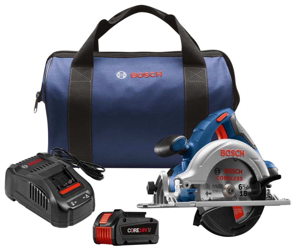 18V 6-1/2 In. Circular Saw Kit with (1) CORE18V 4.0 Ah Compact Battery