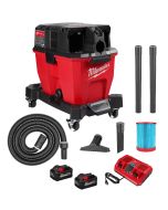 M18 FUEL 9 Gallon Dual-Battery Wet/Dry Vacuum Kit