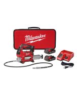 M18 18 Volt Lithium-Ion Cordless 2-Speed Grease Gun 2 Battery Kit