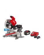 M18 FUEL 18 Volt Lithium-Ion Cordless 12 in. Dual Bevel Sliding Compound Miter Saw Kit with High Demand Battery