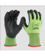 High Visibility Cut Level 5 Polyurethane Dipped Gloves - Size Large - 1 Pack