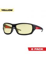 Performance Safety Glasses - Fog-Free Lenses - Yellow Blister Pack