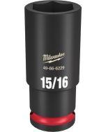 SHOCKWAVE Impact Duty™ 1/2" Drive 6 Point Sockets 15/16" - Deep - SAE