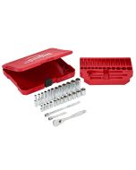 1/4 in. Drive Ratchet & Socket Set - Metric - 28 Piece