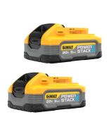 20V MAX* DEWALT POWERSTACK™ 5.0 Ah Battery 2-Pack