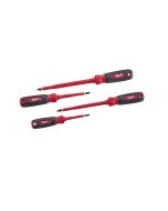 1000V Insulated Screwdriver Set with Square Recess - 4 Piece