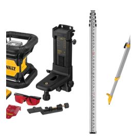 Dewalt DW079LRK 20V MAX* RED TOUGH ROTARY LASER KIT