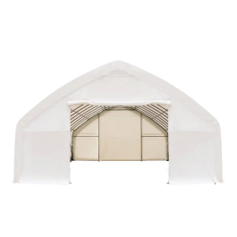 TMG Industrial TMG-ST3050E 30' x 50' Straight Wall Peak Ceiling Storage ...