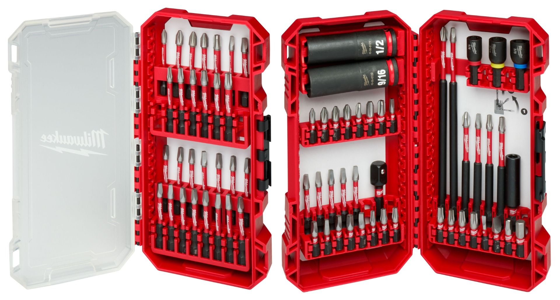 Milwaukee 48-32-5128 SHOCKWAVE Impact Duty Driver Bit Set (70-Piece)