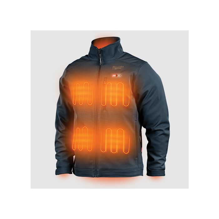 Milwaukee 204BL 21L M12 Heated TOUGHSHELL Jacket Blue Large
