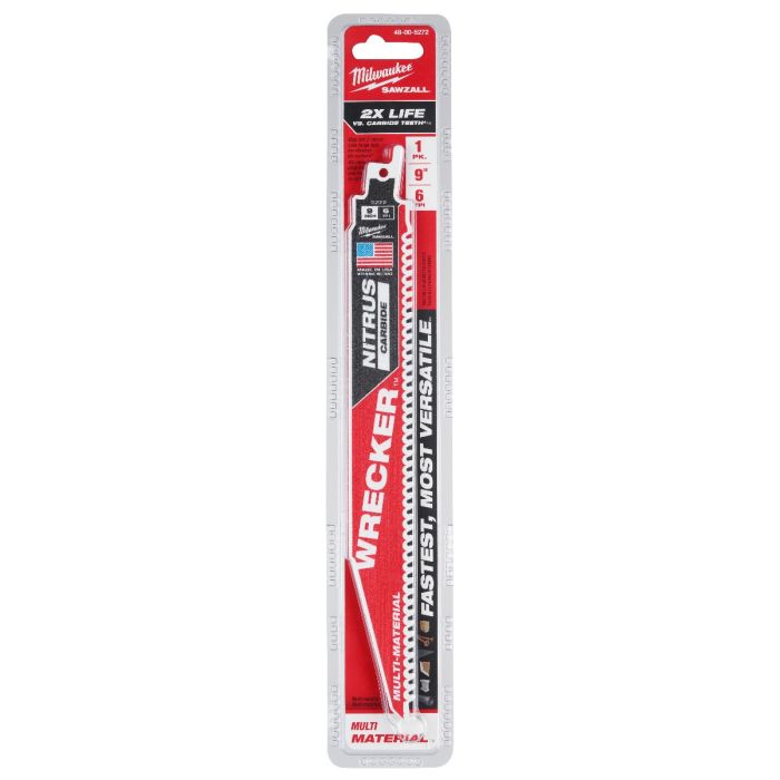 Milwaukee 48 00 5572 Milwaukee 9 6TPI NITRUS WRECKER 5PK