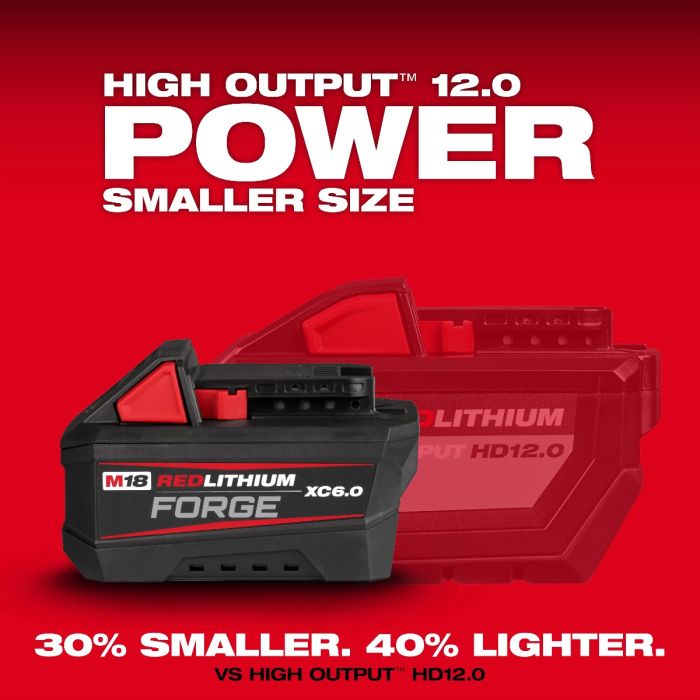 Milwaukee 48 59 1861 M18 FORGE XC6.0 Dual SC Starter Kit