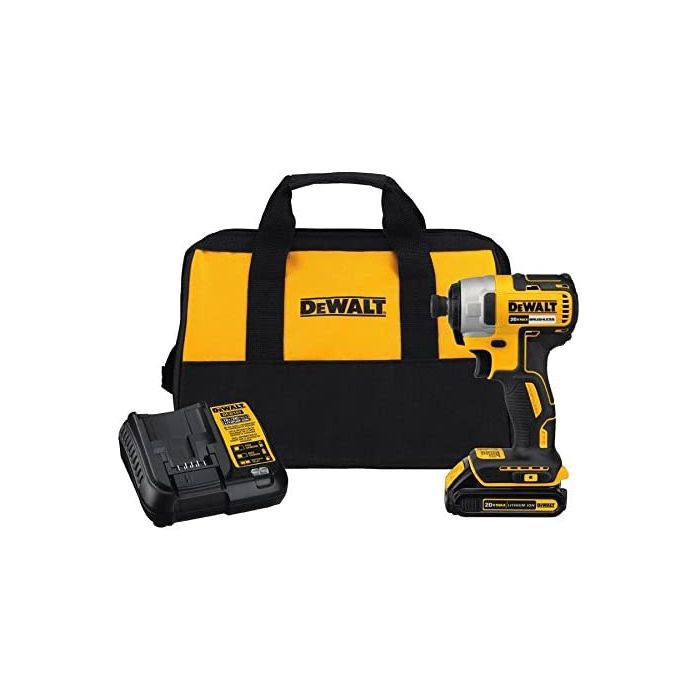 Dewalt DCF787C1 DEWALT 20V MAX Impact Driver Kit (DCF787C1)