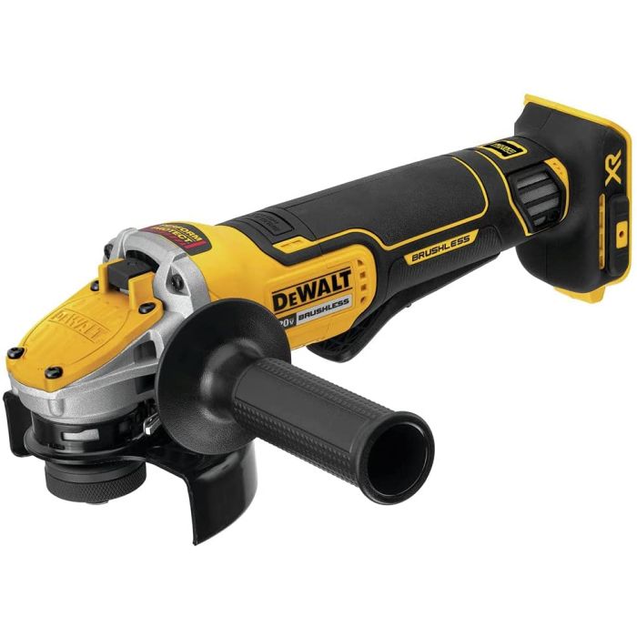 Dewalt DCG415B 20V MAX XR 4 1 2 5 IN. BRUSHLESS CORDLESS SMALL ANGLE GRINDER WITH POWER DETECT TOOL TECHNOLOGY TOOL ONLY