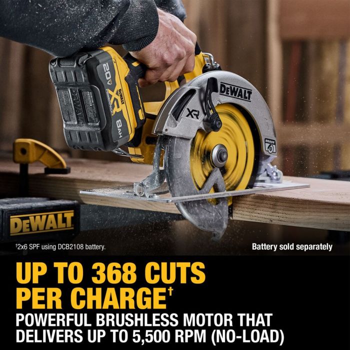 Dewalt DCS590B 20V MAX XR BRUSHLESS CORDLESS 7 1 4 IN. CIRCULAR SAW TOOL ONLY