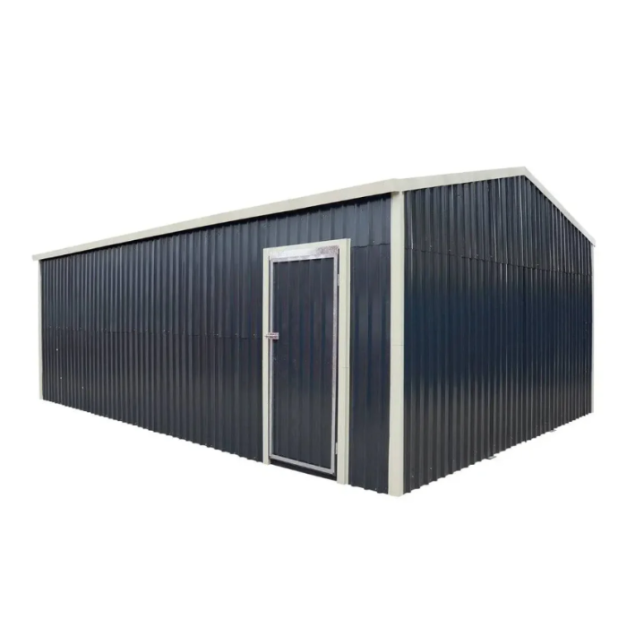 TMG Industrial TMG-MS1624 16' x 24' Metal Garage Shed, Double