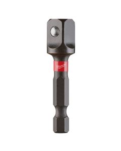 SHOCKWAVE 1/4 in. Hex to 3/8 in. Square Socket Adapter