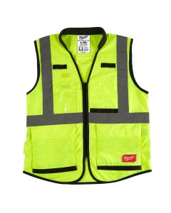 High Visibility Yellow Performance Safety Vest - XXL/XXXL (CSA)
