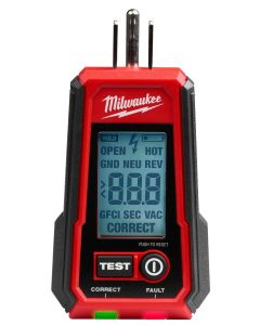 Digital GFCI Receptacle Tester
