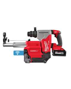 M18 FUEL™ 1-1/8" SDS Plus Rotary Hammer w/ ONE-KEY™ & HAMMERVAC™ Dedicated Dust Extractor Kit