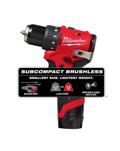 M12™ Subcompact Brushless 3/8" Drill/Driver Kit