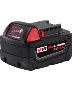 M18 18-Volt Lithium-Ion REDLITHIUM XC5.0 Extended Capacity Battery Pack