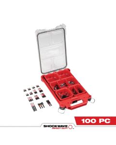 SHOCKWAVE Impact Duty Driver Bit PACKOUT Set (100-Piece)