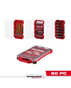 SHOCKWAVE™ Impact Duty 60PC Drill, Drive & Fasten PACKOUT™ Set