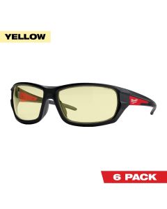 Performance Safety Glasses - Fog-Free Lenses - Yellow Blister Pack