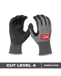 Cut Level 4 High-Dexterity Nitrile Dipped Gloves - Small