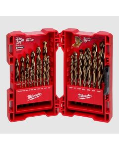 29 Pc RED HELIX™ Cobalt Drill Bit Set