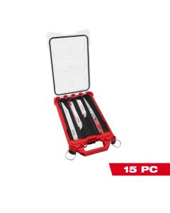 Milwaukee 15PC SAWZALL® Blade PACKOUT™ Kit