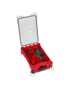 9 PC BIG HAWG™ with Carbide Teeth Hole Saw Kit w/ PACKOUT™ Compact Organizer