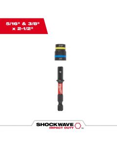 SHOCKWAVE Impact Duty™ QUIK-CLEAR™ 2-in-1 Magnetic Nut Drivers