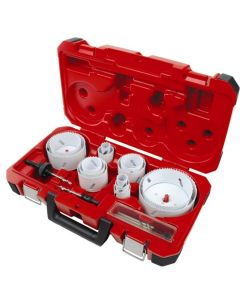 Electrician's Master Hole Dozer Bi-Metal Hole Saw Kit - 19 Piece
