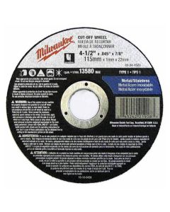 5 in. x .045 in. x 7/8 in. Cut-Off Wheel (Type 1) 25 PACK