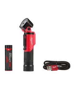 USB Rechargeable Pivoting LED Flashlight