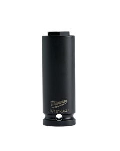 Shockwave Lineman's 2-in-1 Sockets - 12PT Design - Size 9/16" x 3/4"